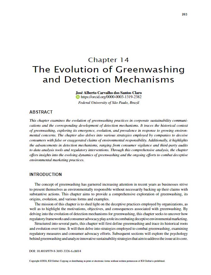 The Evolution of Greenwashing and Detection Mechanisms
