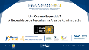 Pre-Evento ENANPAD Alberto Claro