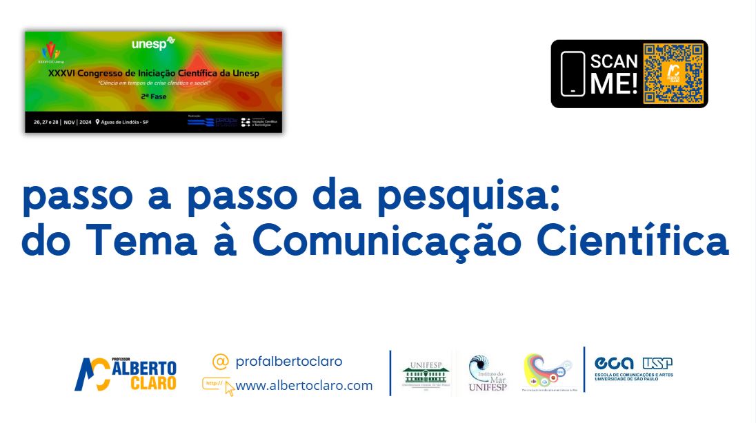 Passo a Passo da Pesquisa: do Tema à Comunicação Científica